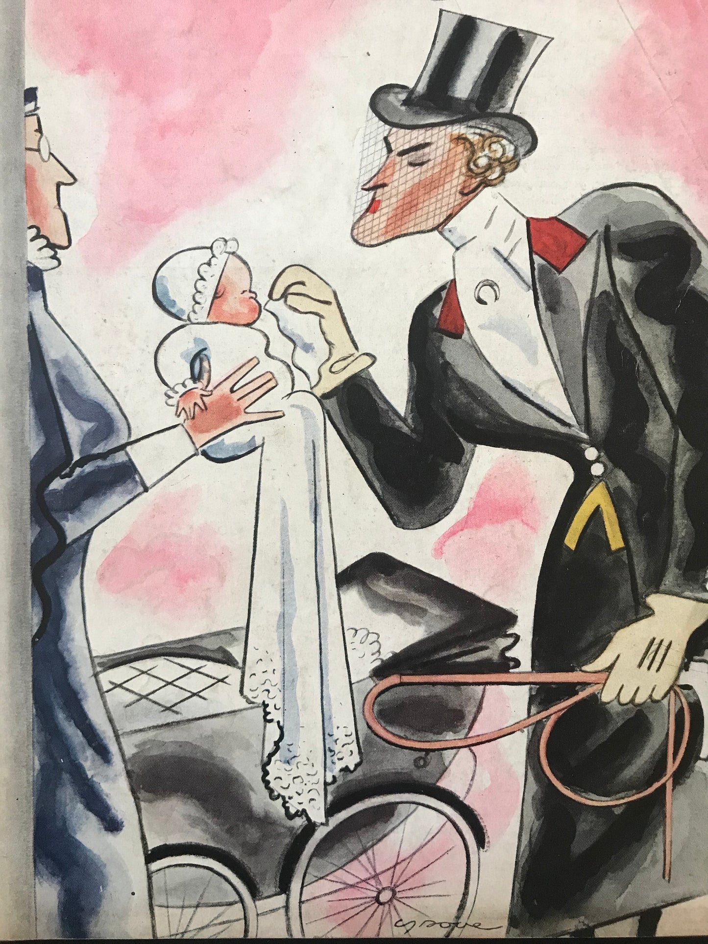 Very RARE - December 1, 1934 - NEW YORKER Magazine original cover
