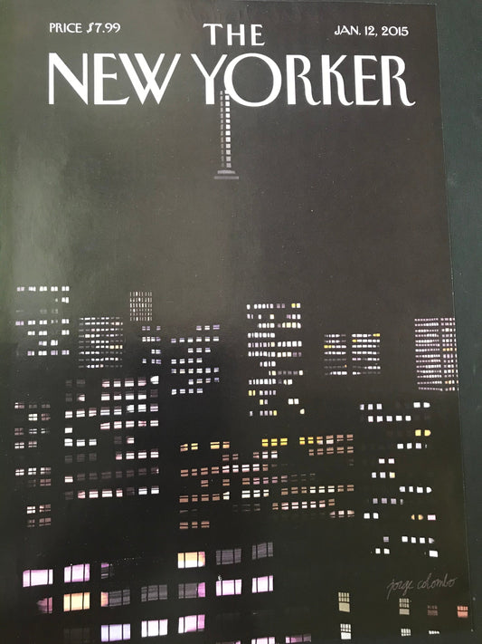 January 12, 2015 - The NEW YORKER Magazine original cover