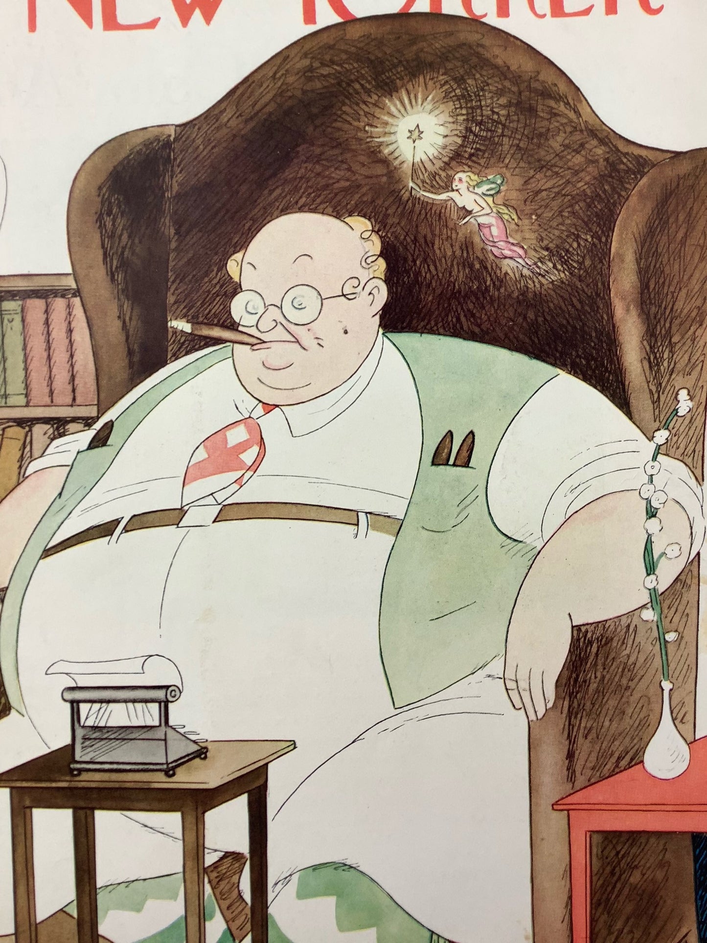 The NEW YORKER Magazine very rare original cover - August 13; 1932