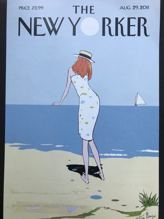 August 29, 2011 - The NEW YORKER - cover only - Please read description