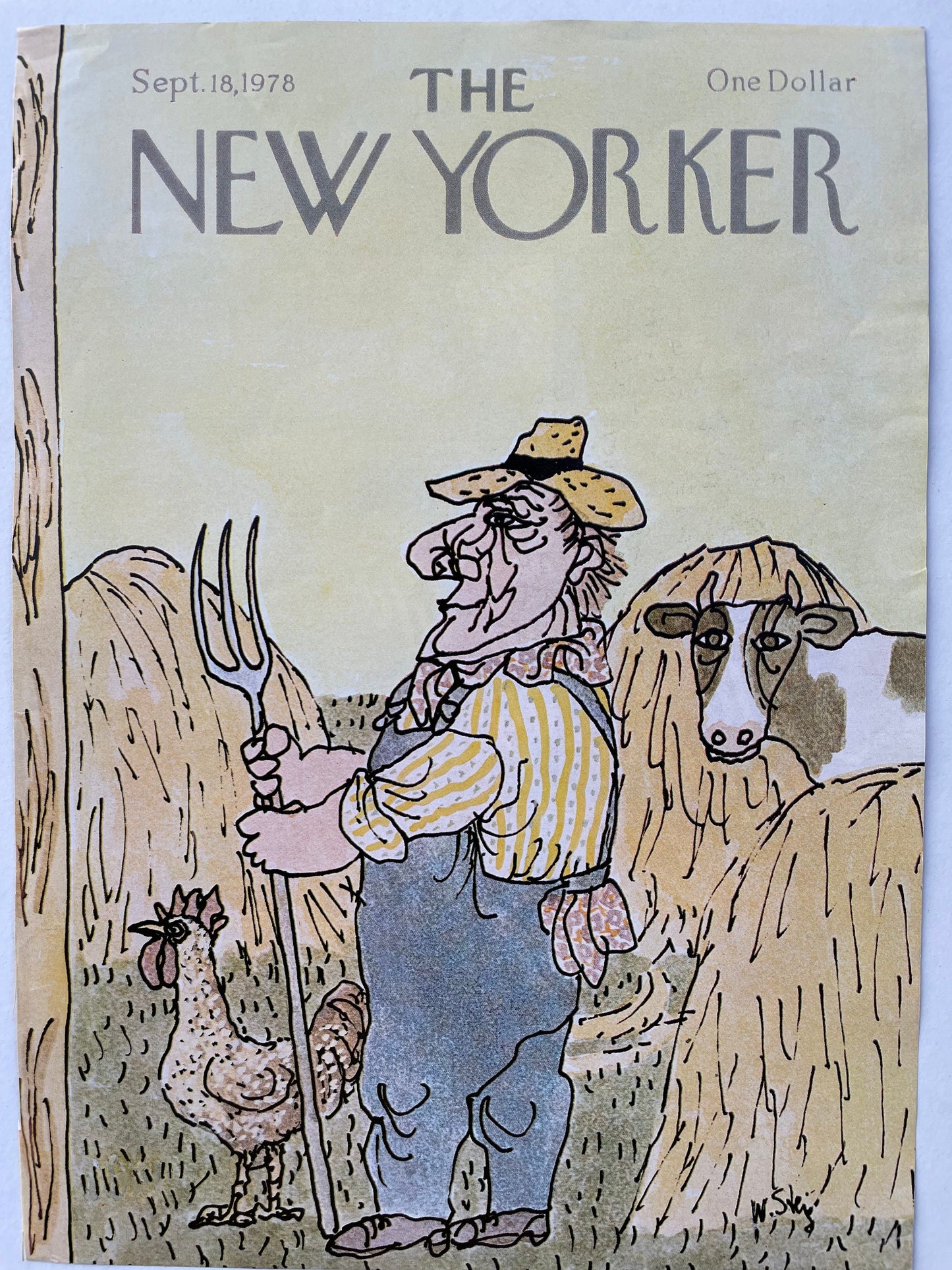 The NEW YORKER cover only - September 18. 1978