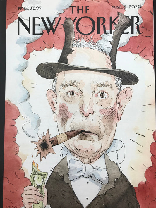The NEW YORKER cover only -  March 2, 2020