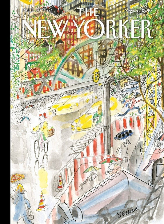 The New Yorker Magazine original cover - May 7, 2018