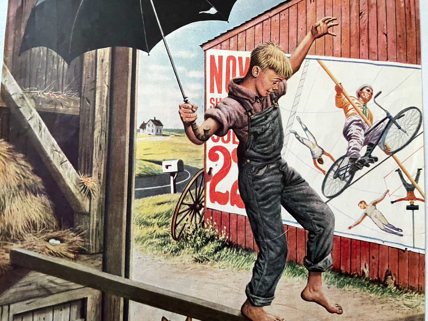 RARE - Saturday Evening Post - Original Cover - June 11, 1949