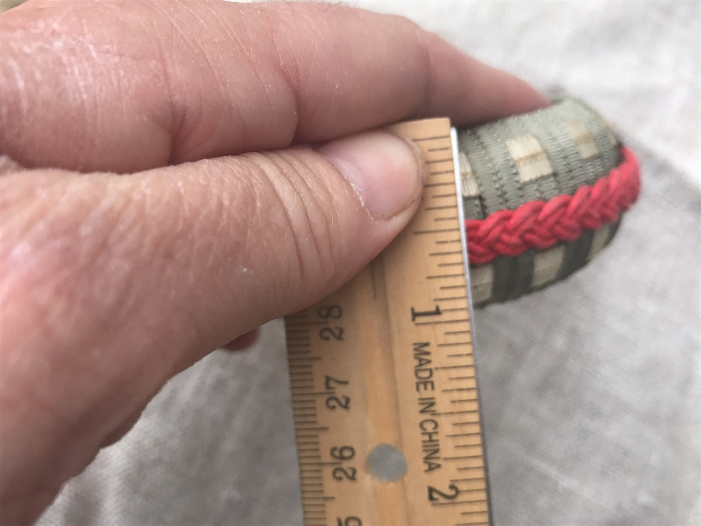 Stunning and unique pair of vintage handmade artisan basket weave woven bracelets