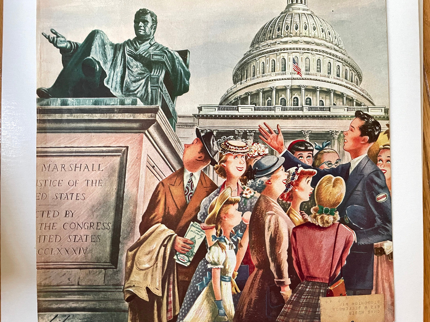 RARE - Saturday Evening Post - Original Cover - August 7, 1948