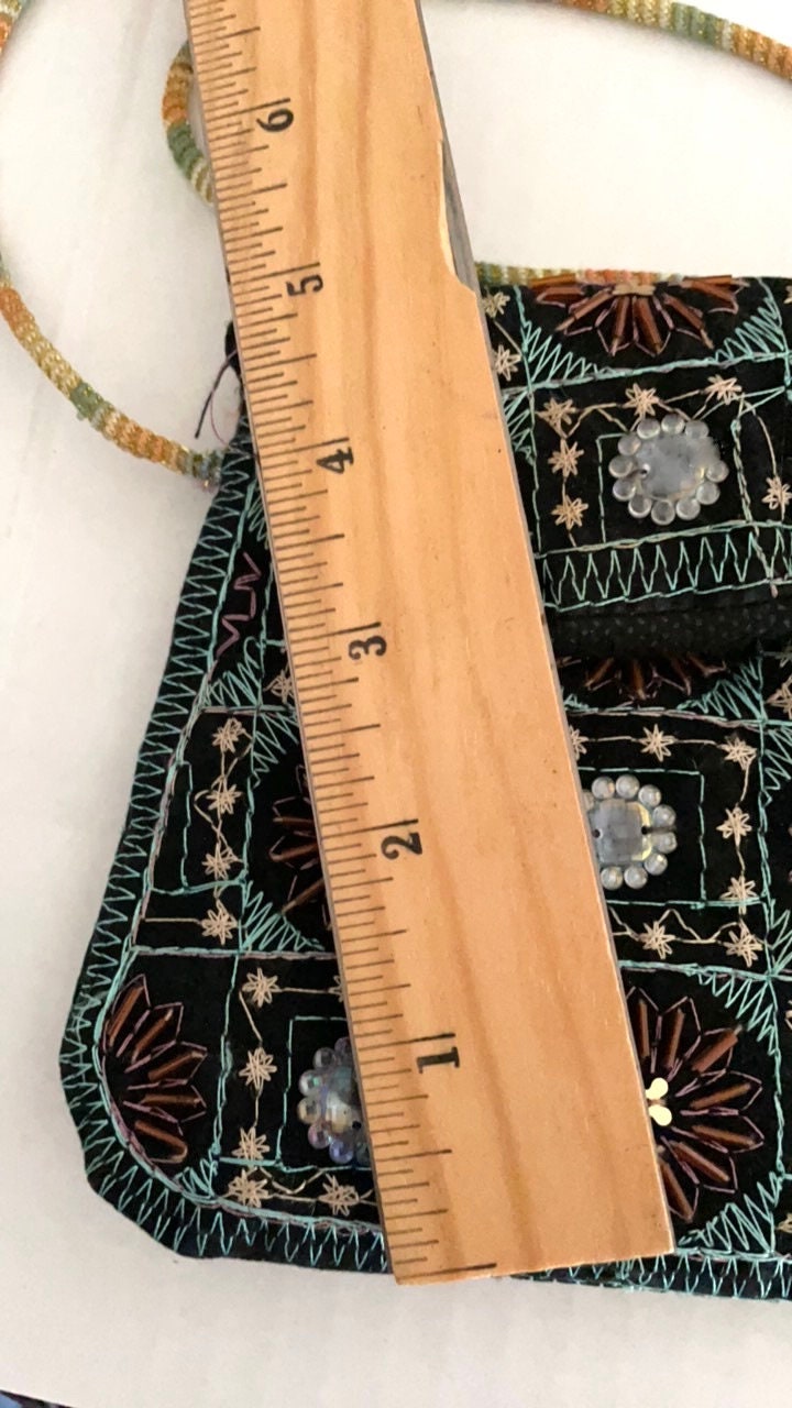 Vintage Crossbody Handbag – Handmade Ethnic Embroidered Boho Shoulder Bag