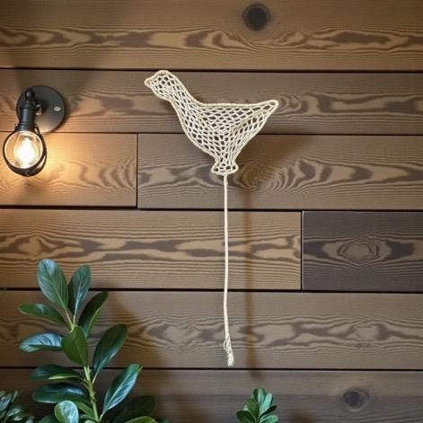 Abaca straw duck on stick woven in the Philippines - great craft supplies, bases for flowers, party favors, ornaments, decor