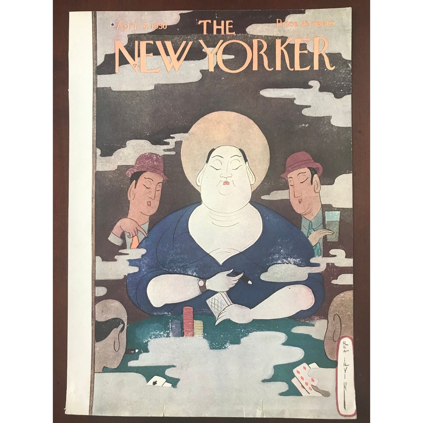 Rare - April 5, 1930 - The NEW YORKER Magazine original cover - please read description