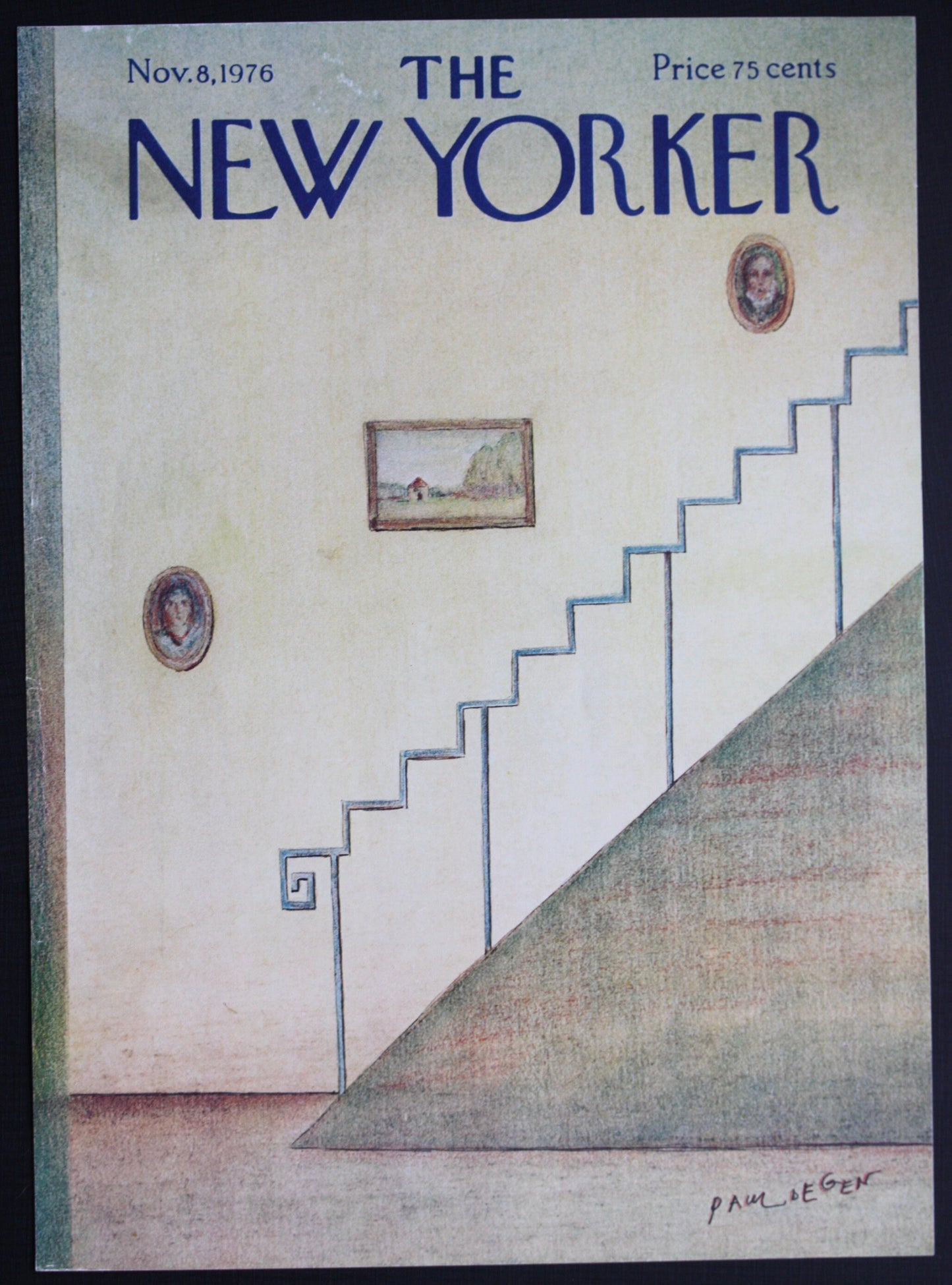 The NEW YORKER Magazine original cover - November 8, 1976