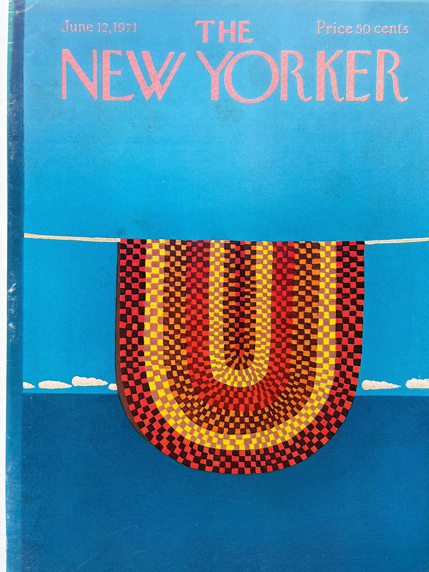 June 12, 1971- The NEW YORKER Magazine original cover
