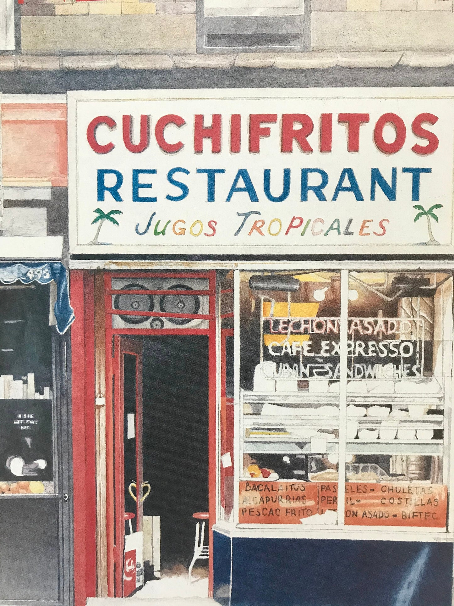 NEW YORKER Magazine cover - March 18, 1991 - restaurant