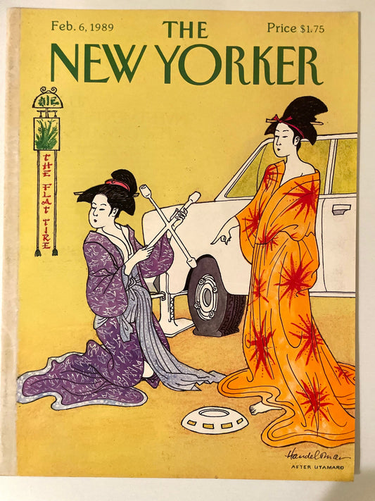 February 6, 1989 - The NEW YORKER Magazine original cover