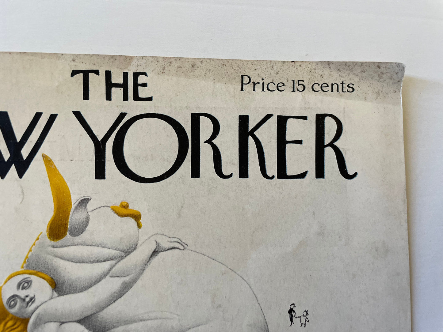 Very Rare, Very old NEW YORKER Magazine original cover - June 3, 1939