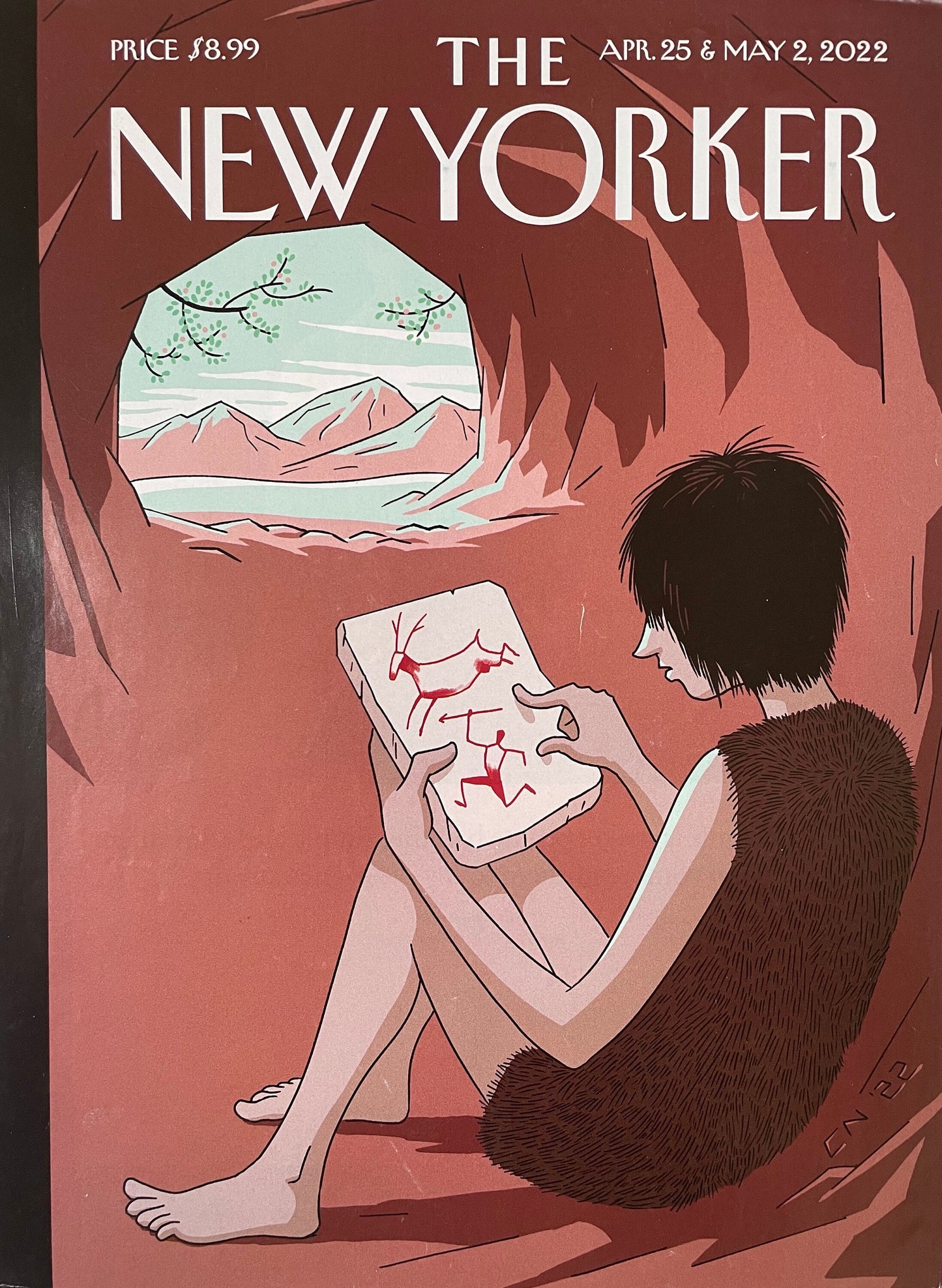 April 25 & May 2, 2022 - The NEW YORKER Magazine original cover