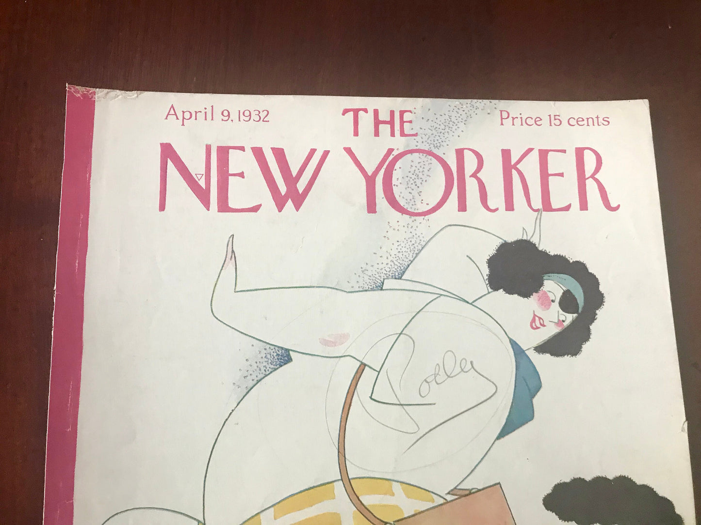 Rare - April 9, 1932 - The NEW YORKER Magazine original cover - please read description