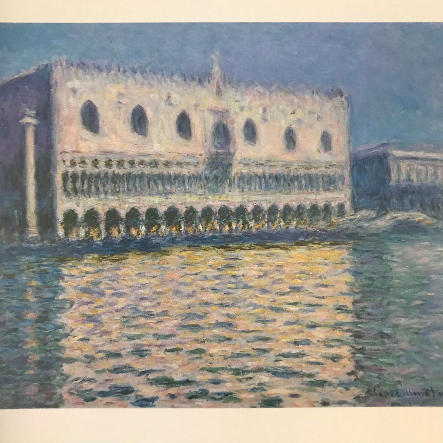 Stunning vintage Monet print