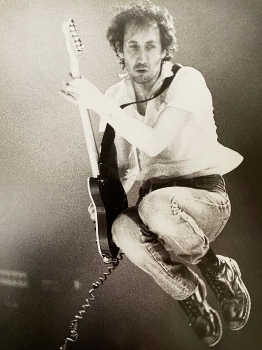 Legendary Rock 'N Roll - Pete Townsend - print from vintage book - 12" x 10"