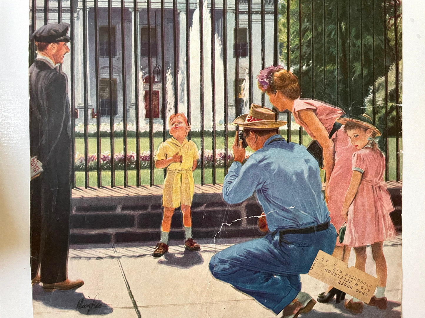 RARE - Saturday Evening Post - Original Cover - September 25, 1948