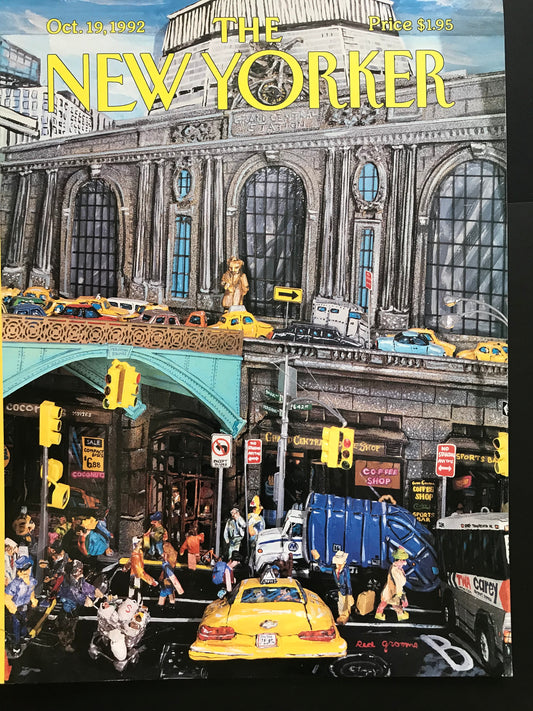 The NEW YORKER cover only - October 19, 1992