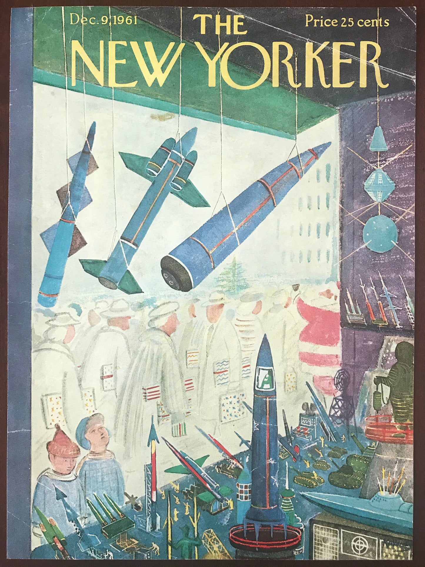 Rare - December 9, 1961 - The NEW YORKER Magazine original cover