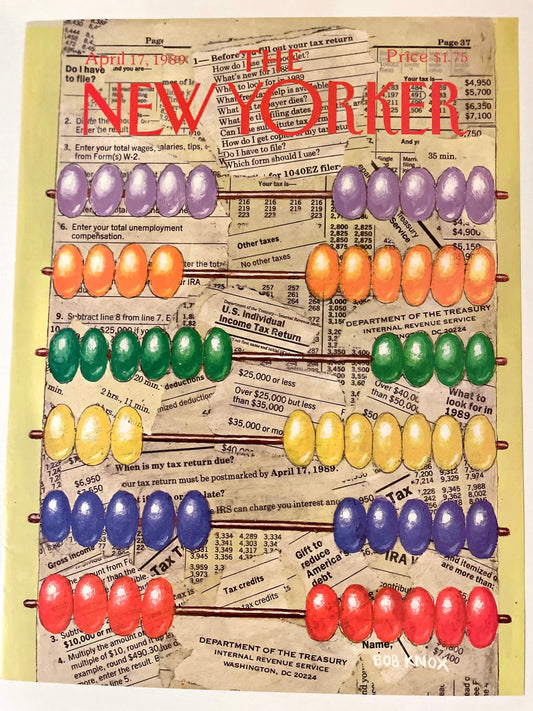 April 17, 1989 - The NEW YORKER Magazine original cover