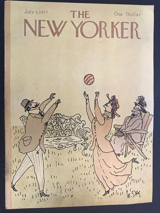 July 4, 1977 - The NEW YORKER Magazine original cover - William Steig