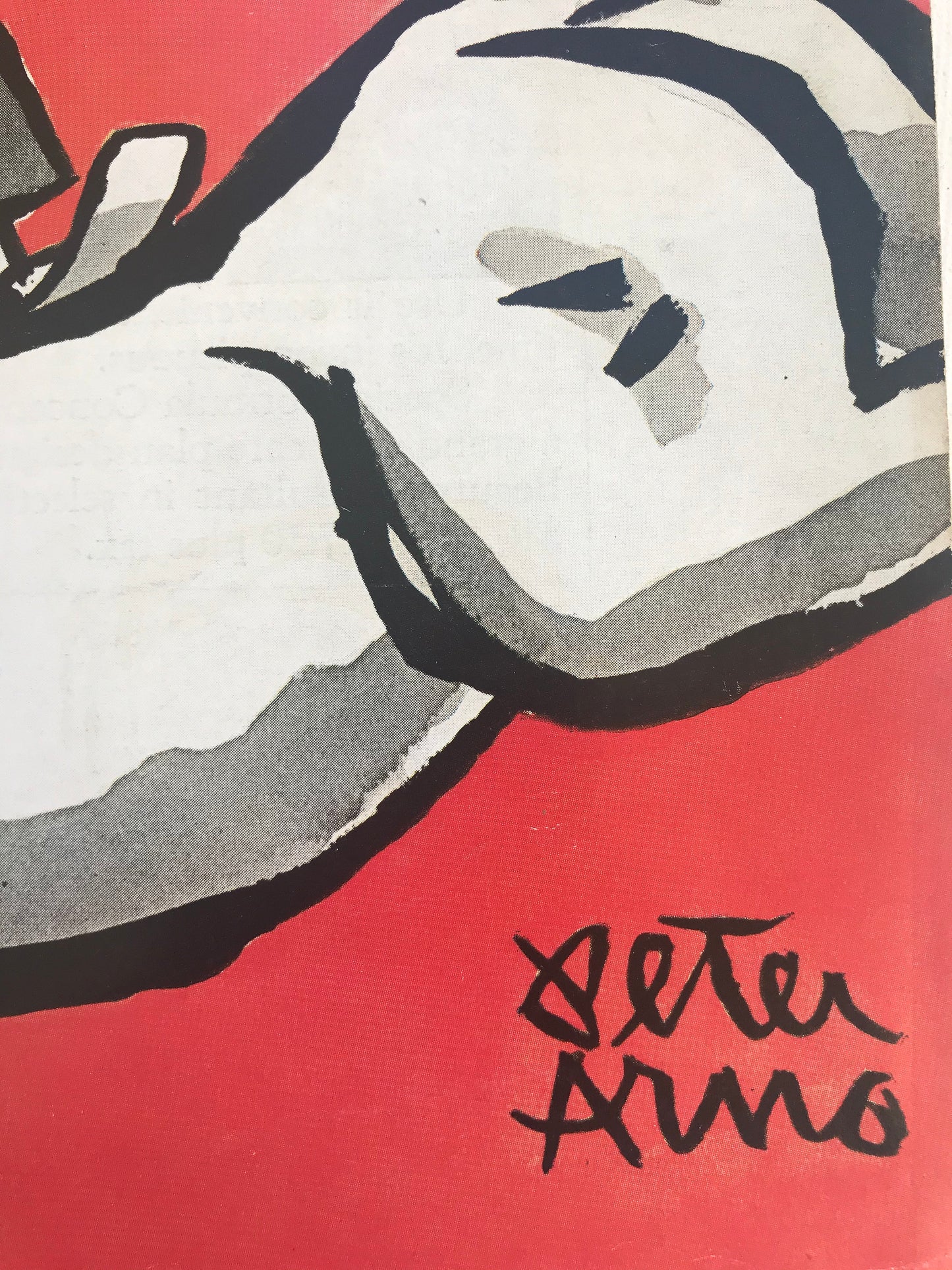 The NEW YORKER Magazine cover - April 4, 1964 - rare original cover - Clown by Peter Arno