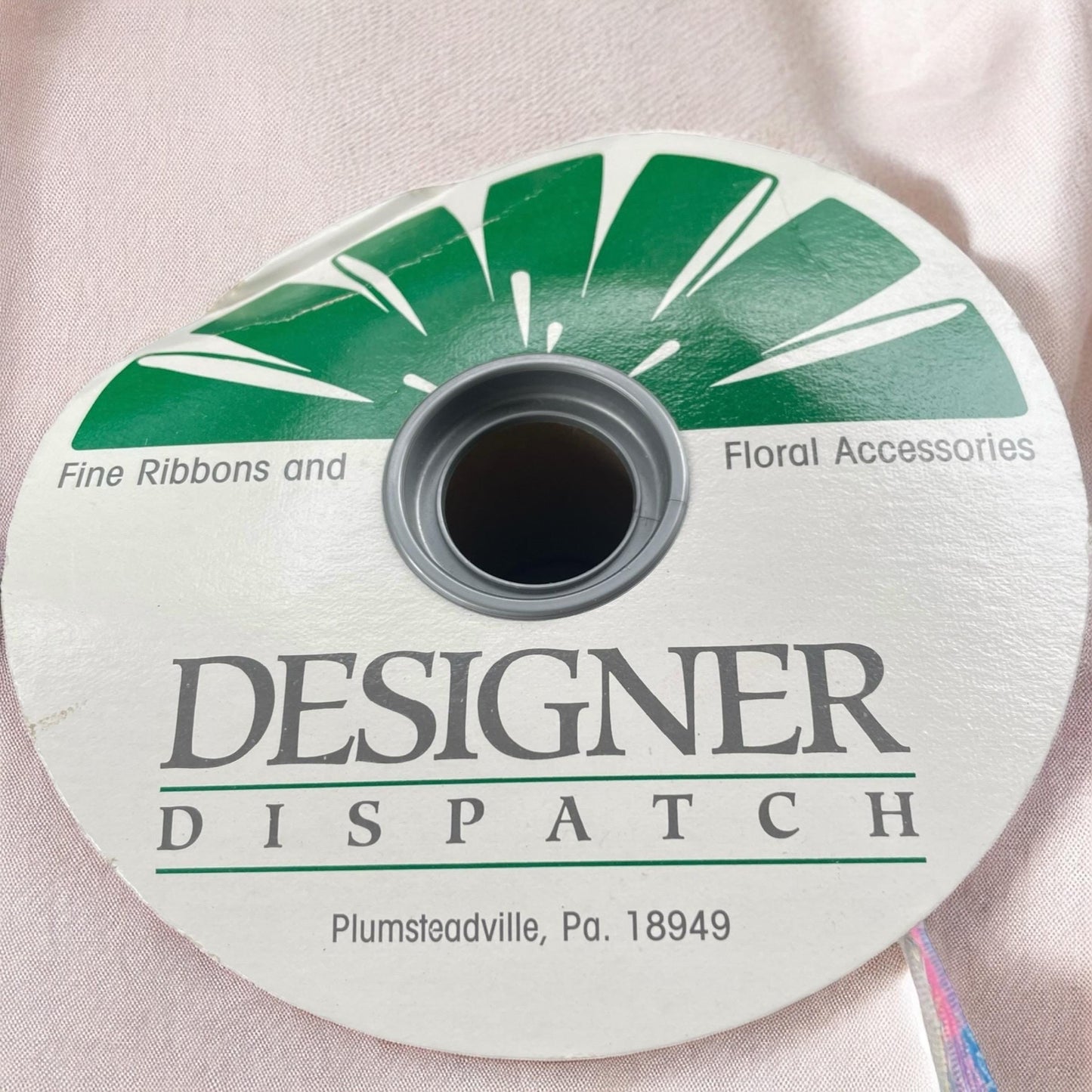 10 yards vintage Designer Dispatch Ribbon Trim Edging ~ Craft Sewing Embellishment - Brocade plaid - 2.5" wide