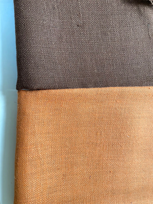 Woven linen? vintage fabric remnants