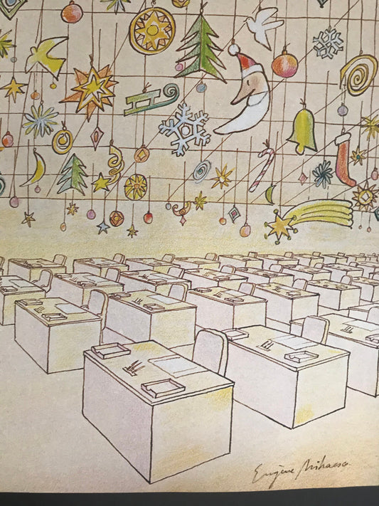 NEW YORKER Magazine cover - December 17, 1979 - Christmas, holidays