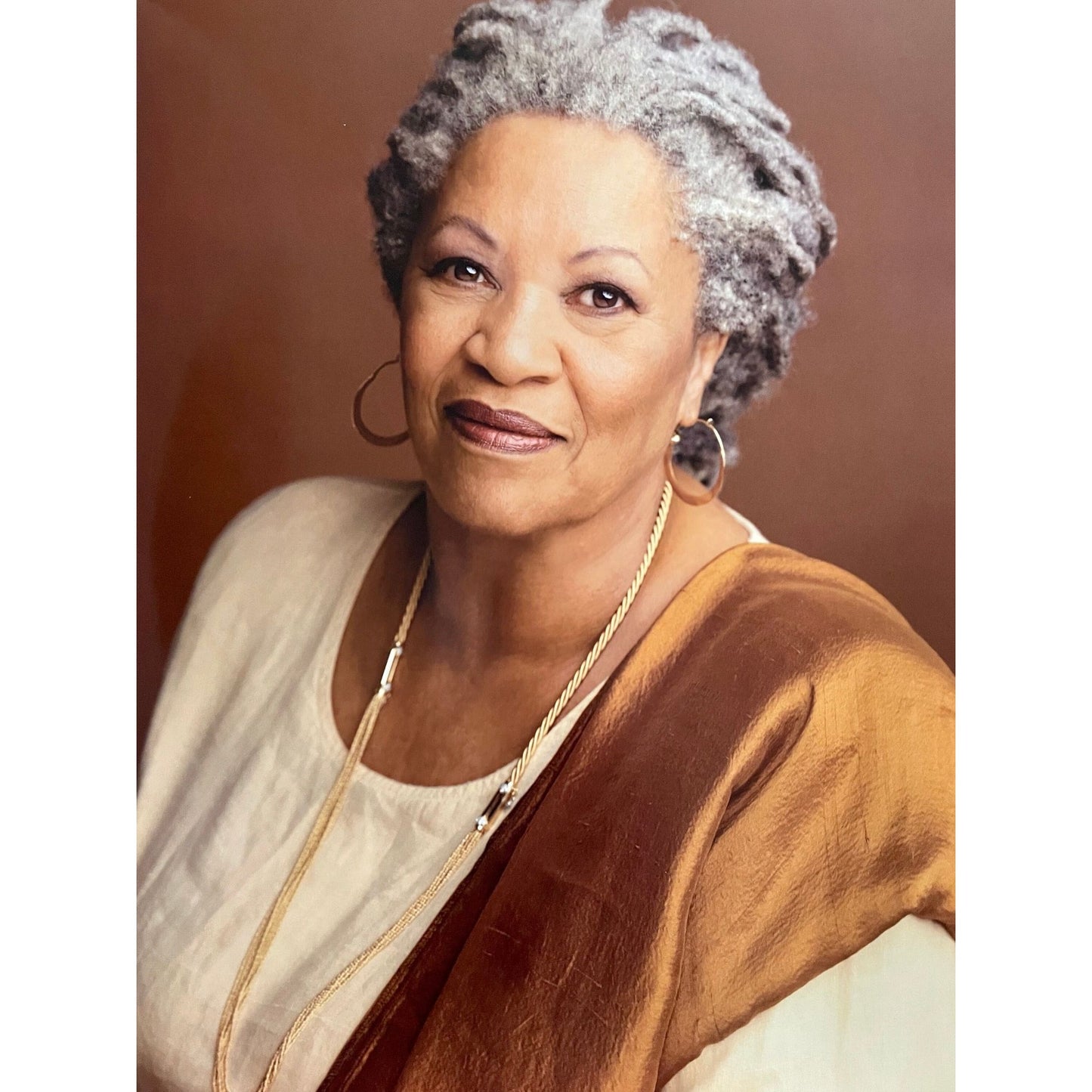 Toni Morrison - 11" x 9" print from a vintage book