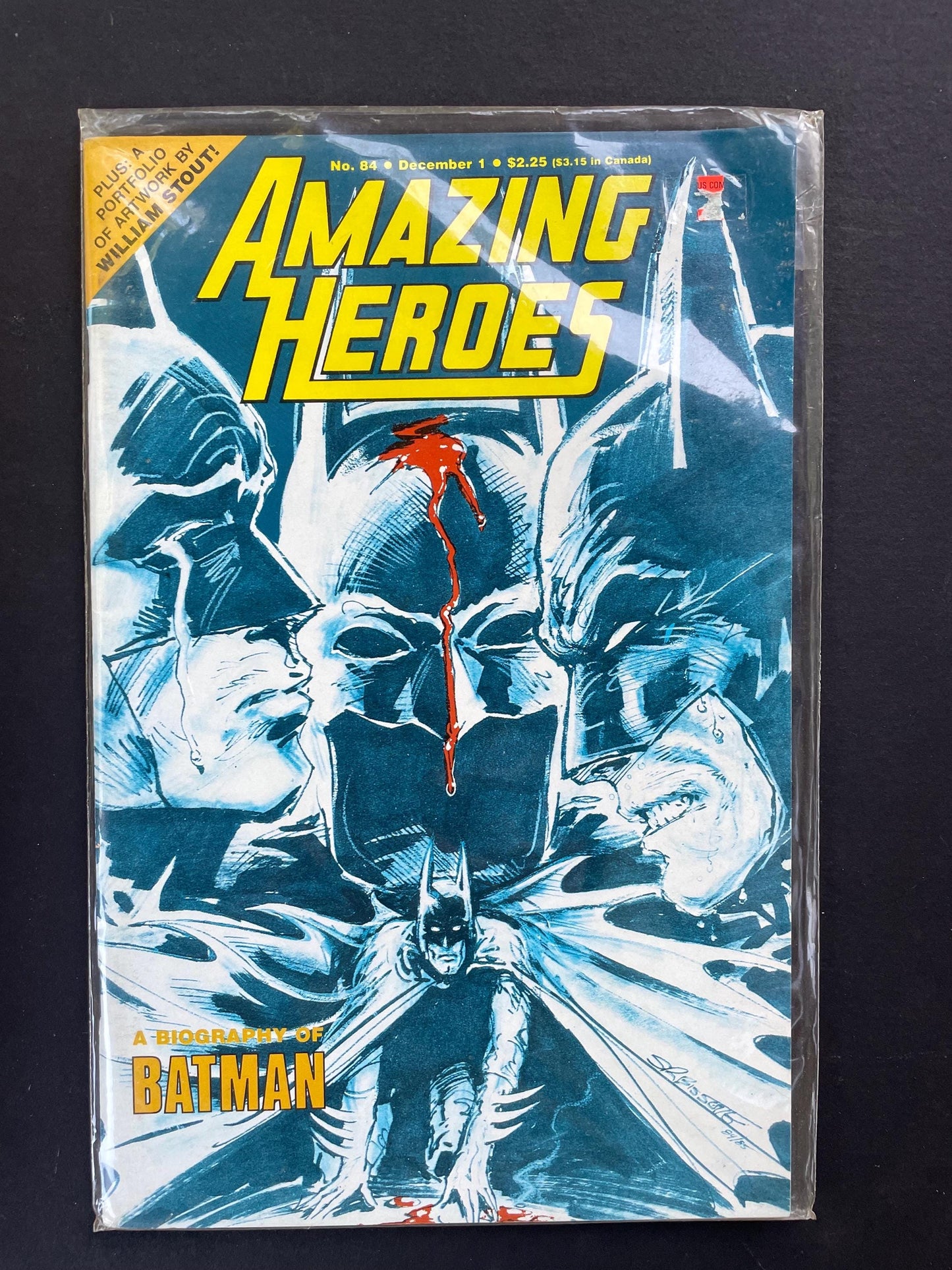 Amazing Heroes #84 Comic Book Magazine | 1985 Superhero News & Reviews | Indie and Marvel/DC Preview