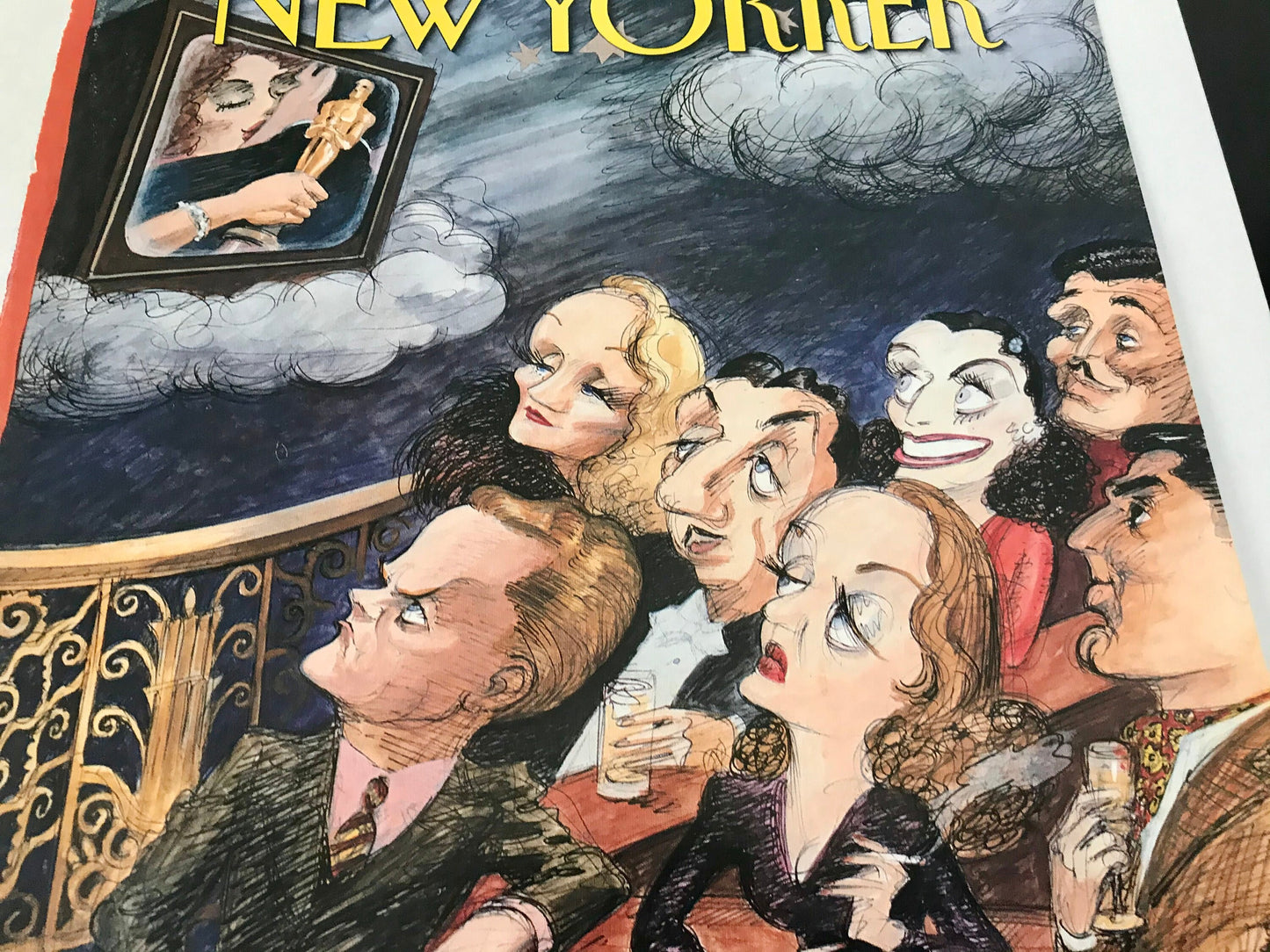 The NEW YORKER Magazine very rare original cover - March 29, 1993