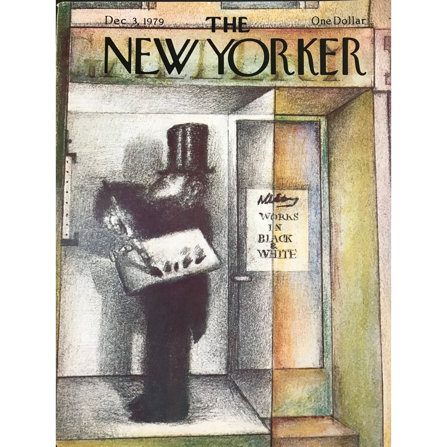 NEW YORKER Magazine cover - December 3, 1979 - artist