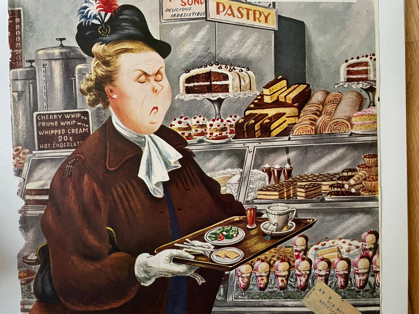 RARE - Saturday Evening Post - Original Cover - March 12, 1949