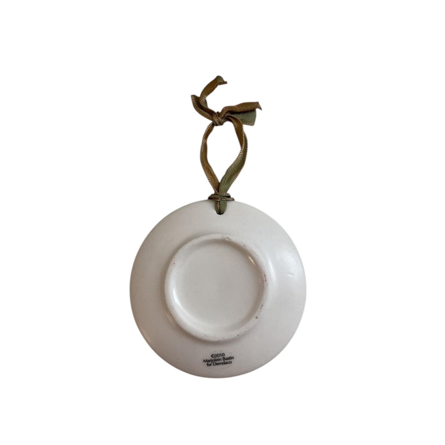 2010 Marjolein Bastin for Demdaco Cardinal Dish Ornament – Nature Inspired Christmas Decor