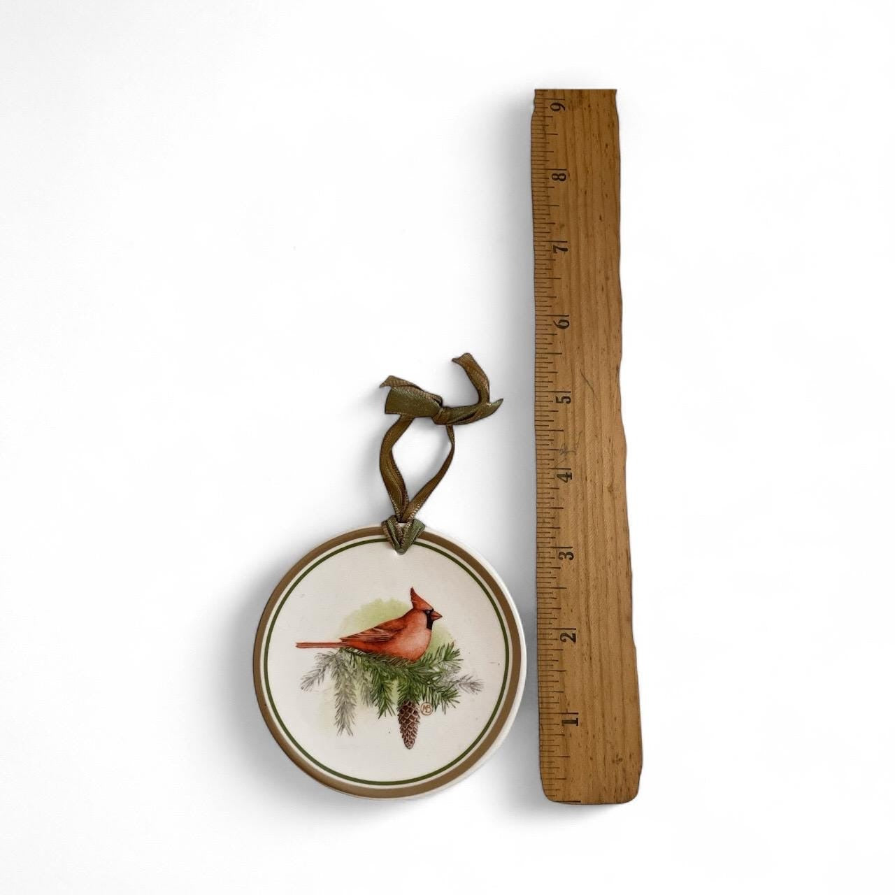 2010 Marjolein Bastin for Demdaco Cardinal Dish Ornament – Nature Inspired Christmas Decor