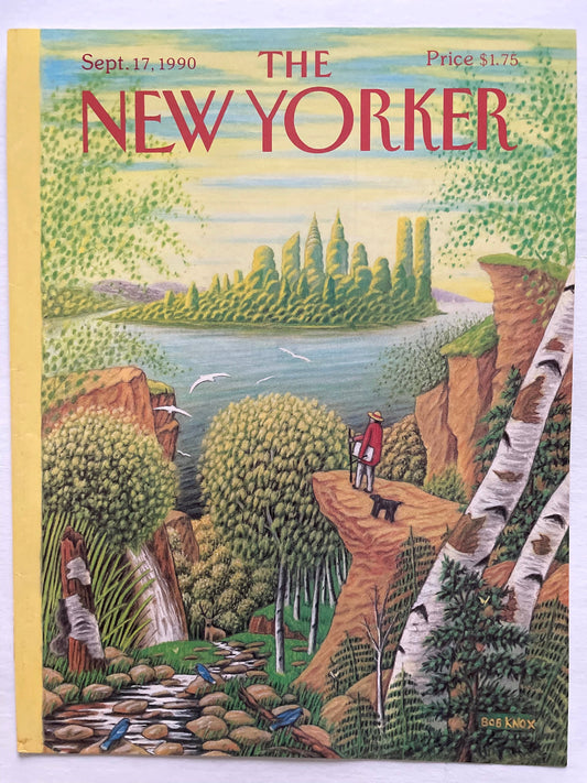 September 17, 1990 - The NEW YORKER Magazine vintage original cover
