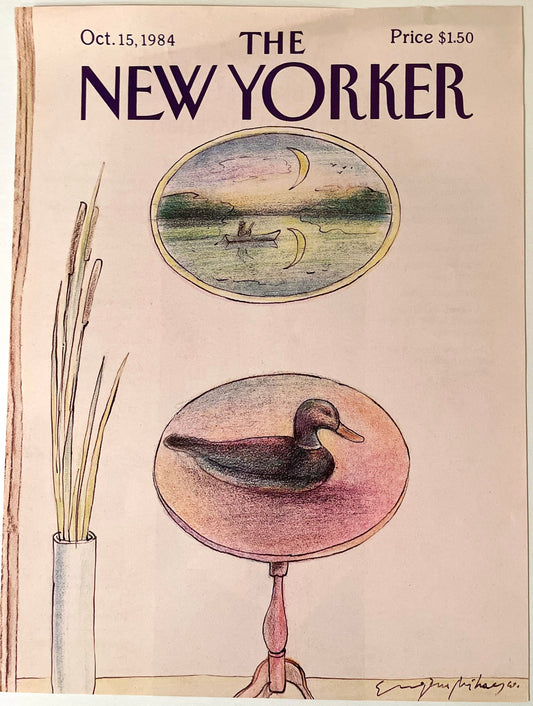 October 15, 1984 - The NEW YORKER Magazine original cover