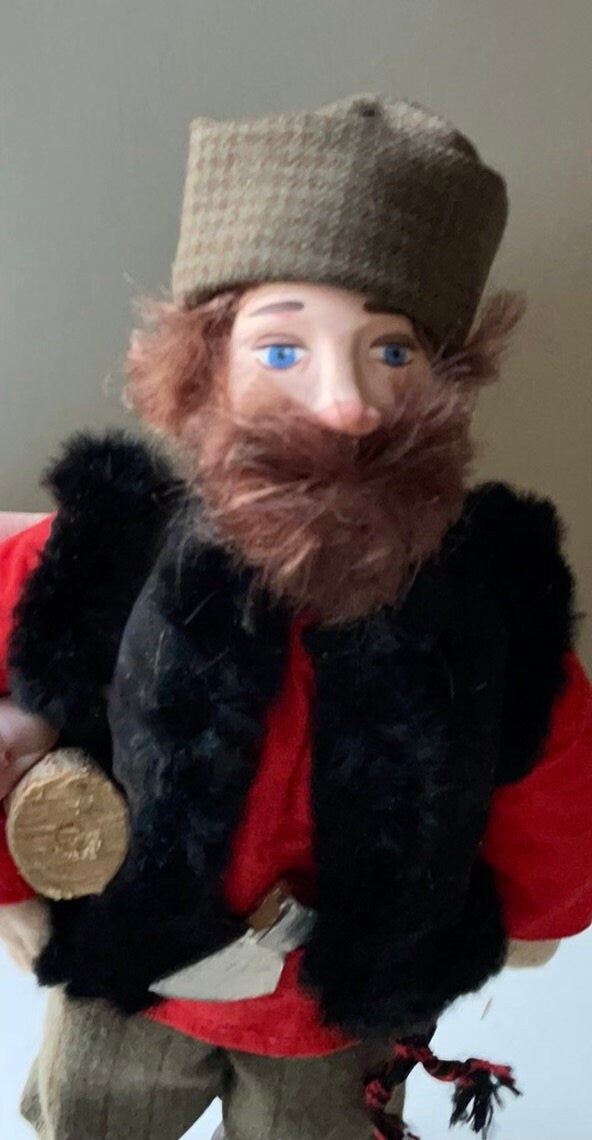 Vintage collectible Doll figurine from Norway