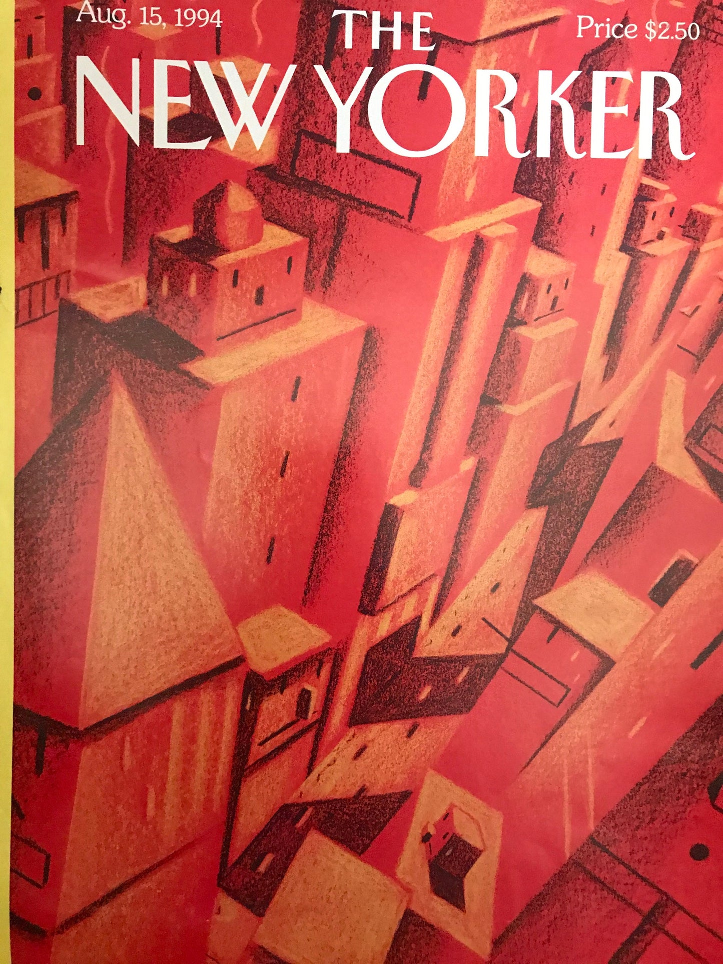 The NEW YORKER cover only - August 15, 1994