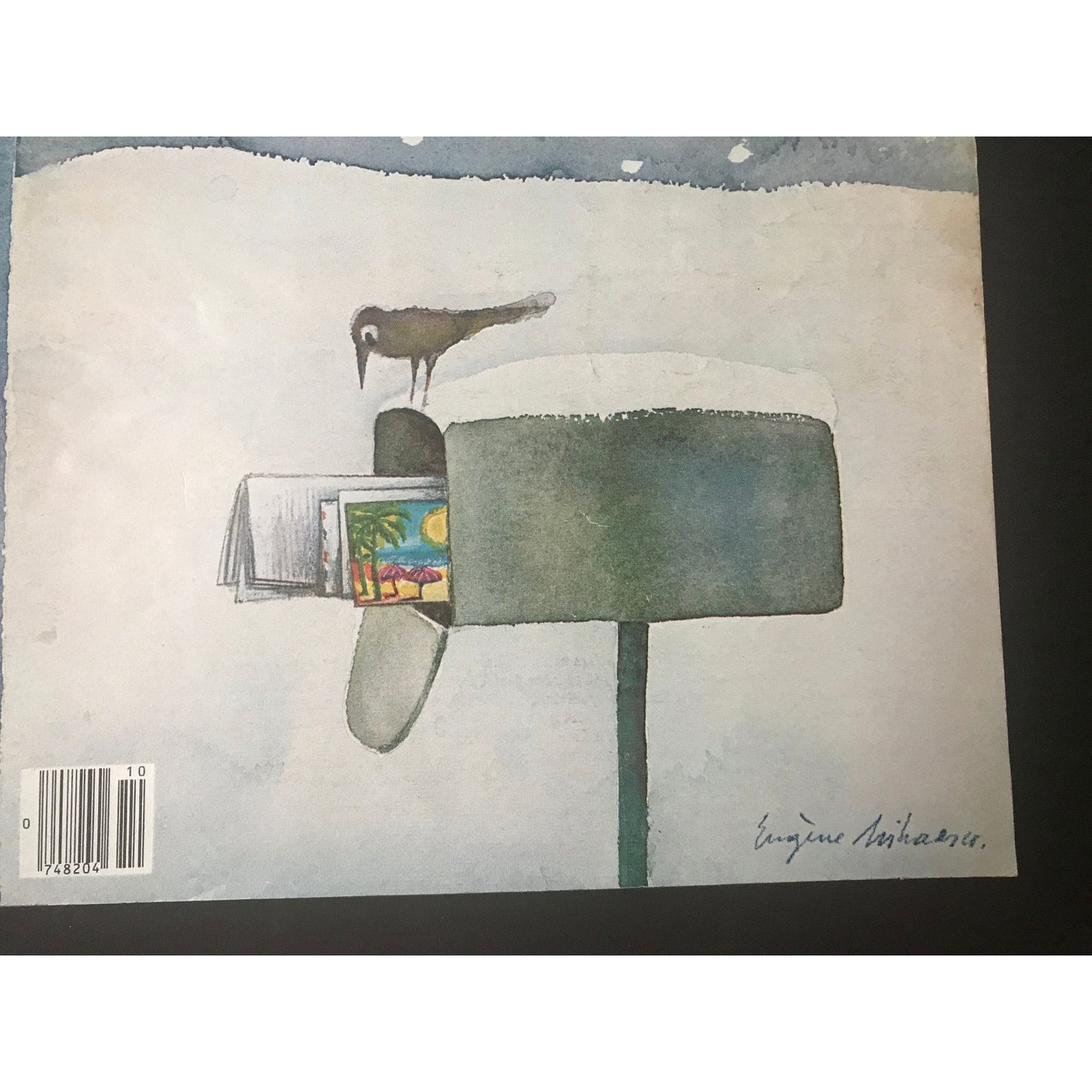 March 10, 1980 - The NEW YORKER Magazine charming original cover - bird on a mailbox