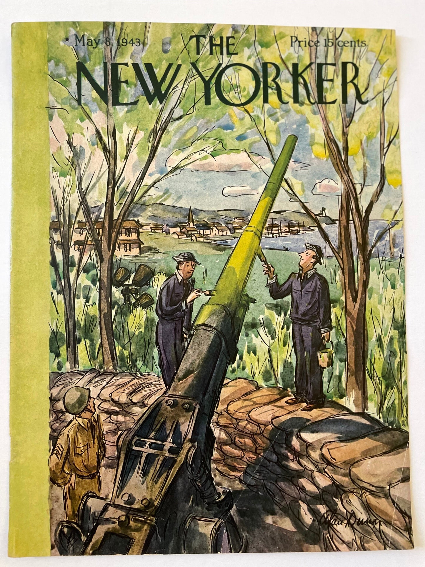 Very Rare, Very old NEW YORKER Magazine original cover - May 8, 1943