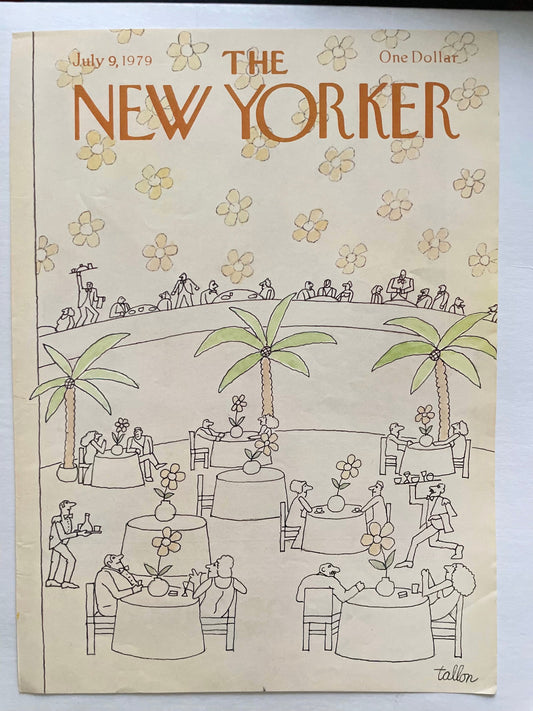 NEW YORKER Magazine original cover - vintage - July 9, 1979