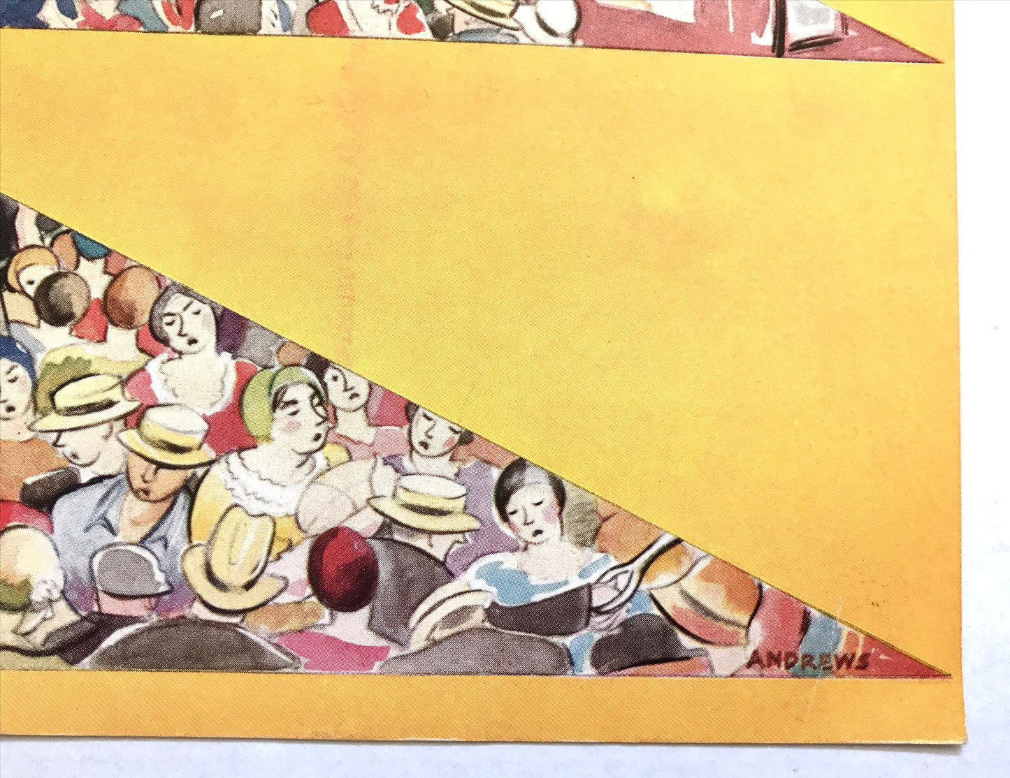 The NEW YORKER Magazine very rare original cover - July 9, 1932 - Virginia Andrews