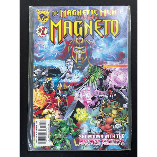 Vintage comic book -  The Magnetic Men featuring Magneto #1 Amalgam Comics DC Marvel Crossover X-Men
