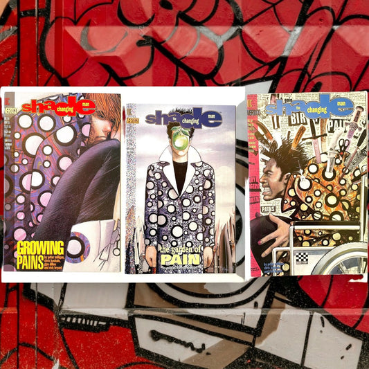 Vintage comic books - 3 issues of DC  Vertigo: Shade the Changing man Issue No. 33, 34 and 35 - 1993