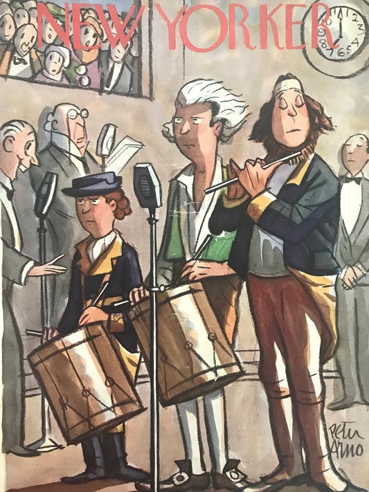 Very Rare - July 4, 1936 - NEW YORKER Magazine cover - Independence Day, America