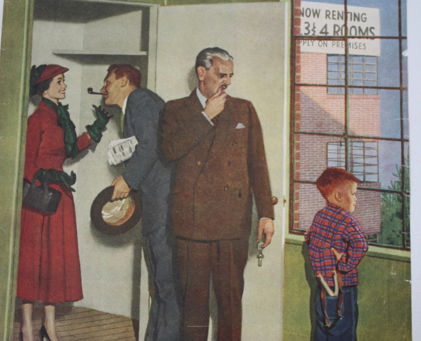 RARE - Saturday Evening Post - Original Cover - March 7, 1953